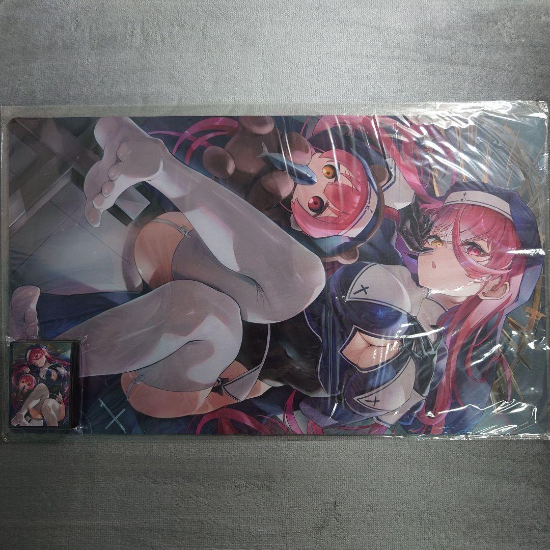 α2 ホロライブ シスター服&クマリン 宝鐘マリン スリーブ&プレイマット