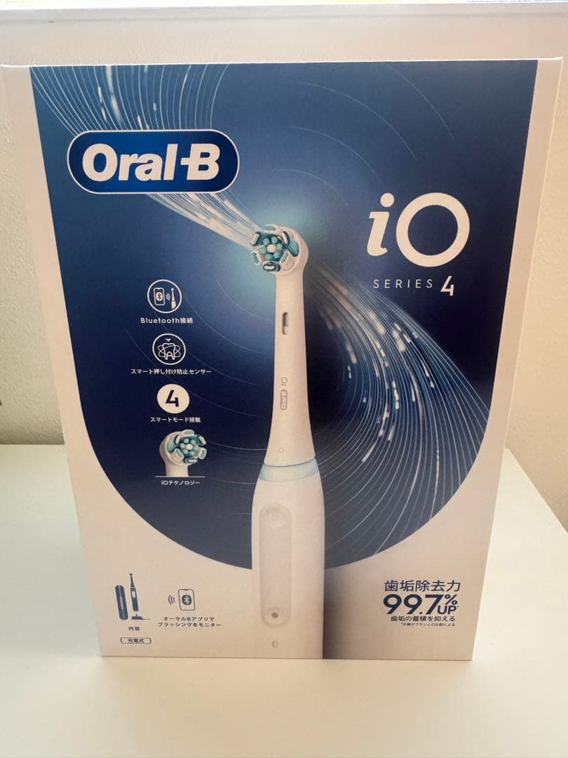 未開封　Oral-B iOシリーズ4 電動歯ブラシ本体　トラベルケース付き