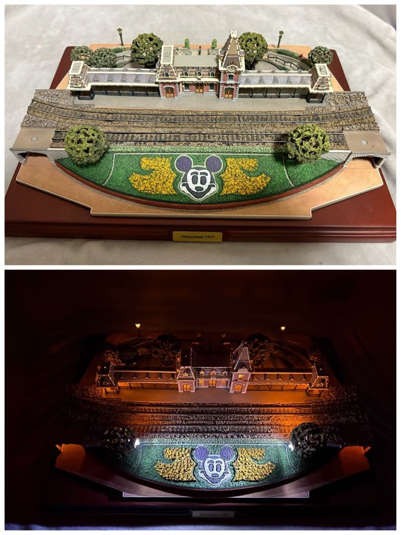 オルショウスキー メインストリートステーションライトアップフィギュア ディズニー