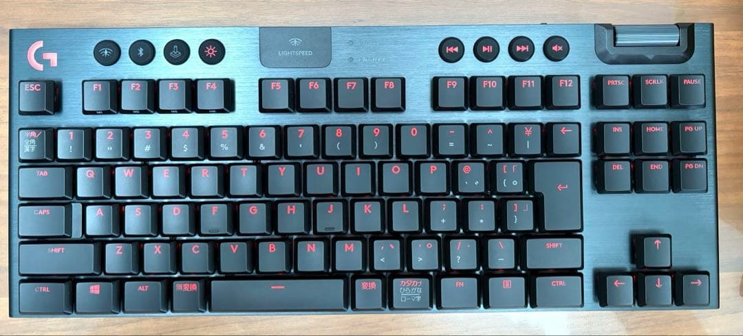 Logitech G913 TKL ワイヤレスキーボード 赤軸