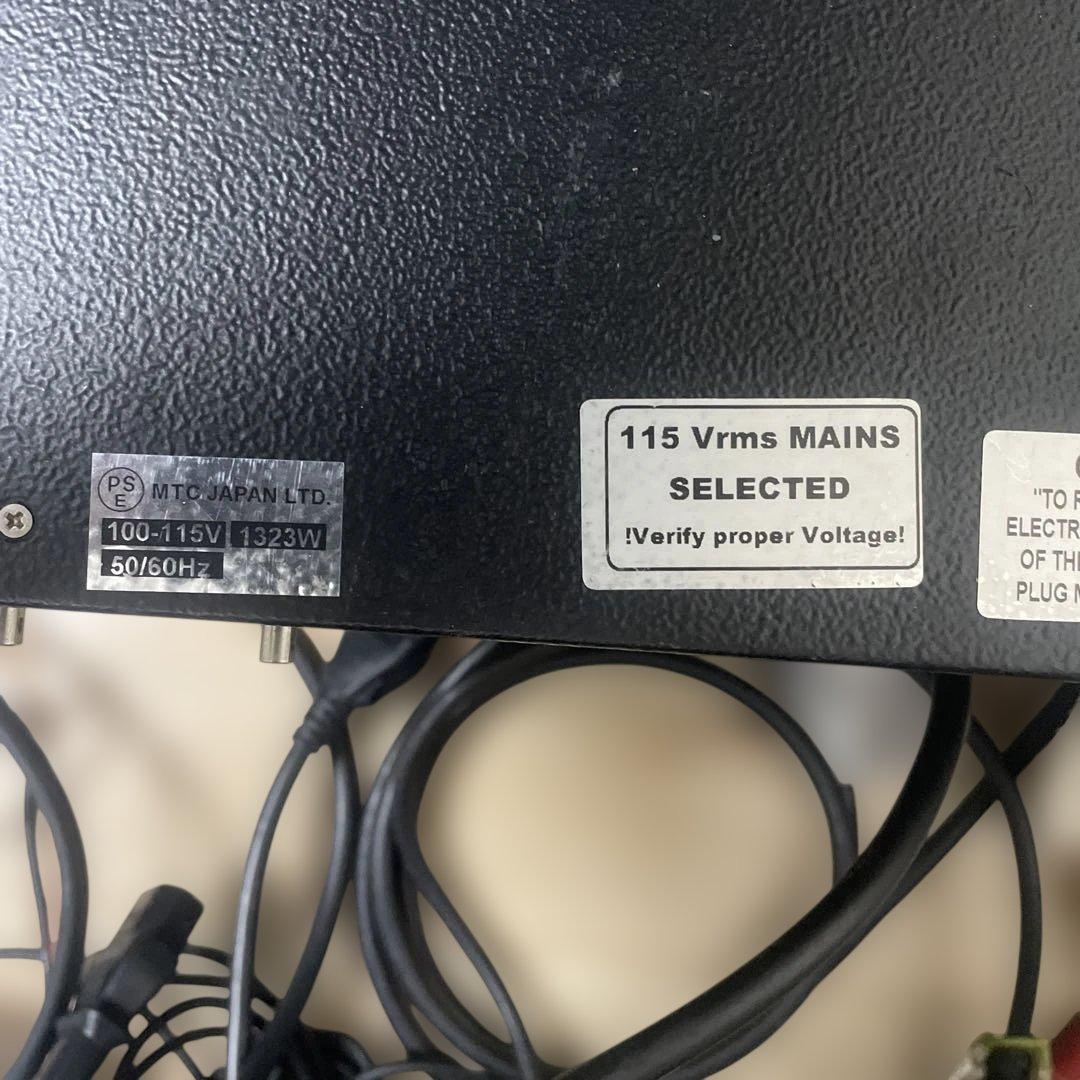 パワーアンプ M50Q Powersoft 電源入らない動作未確認ためジャンク品