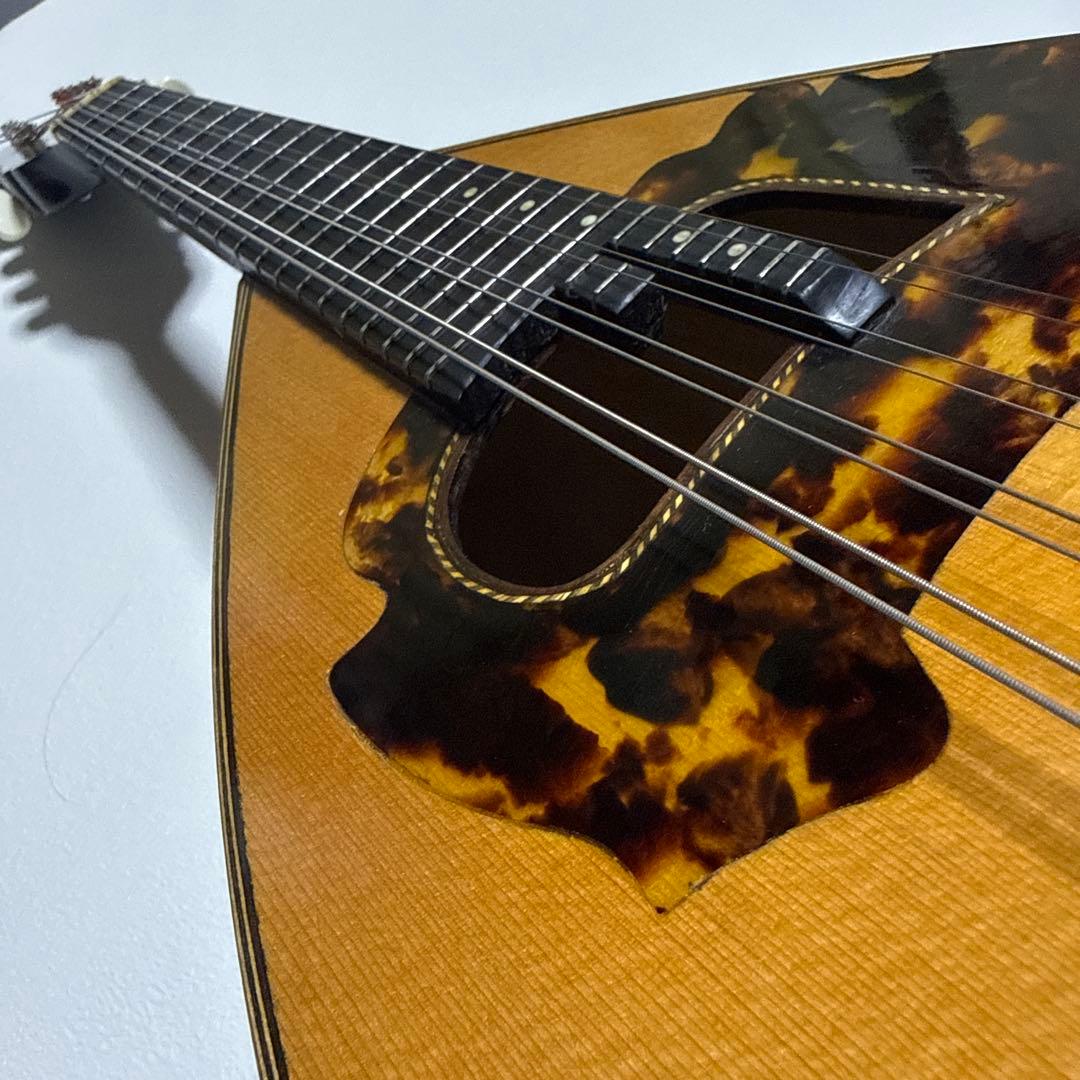 渡辺マンドリン No.100 鼈甲ネック渡辺精次　S.watanabe 1986