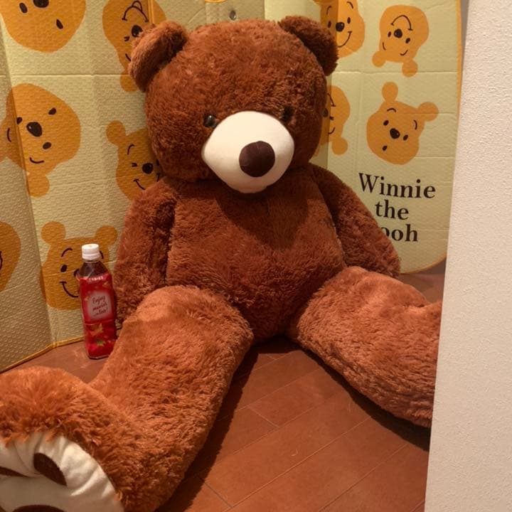 くま　特大　ぬいぐるみ　抱き枕　特大クマ　テディベア　130cm