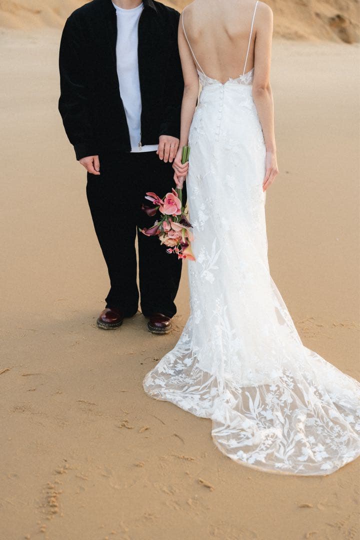 dressproduction 刺繍レースキャミソールドレス　W247