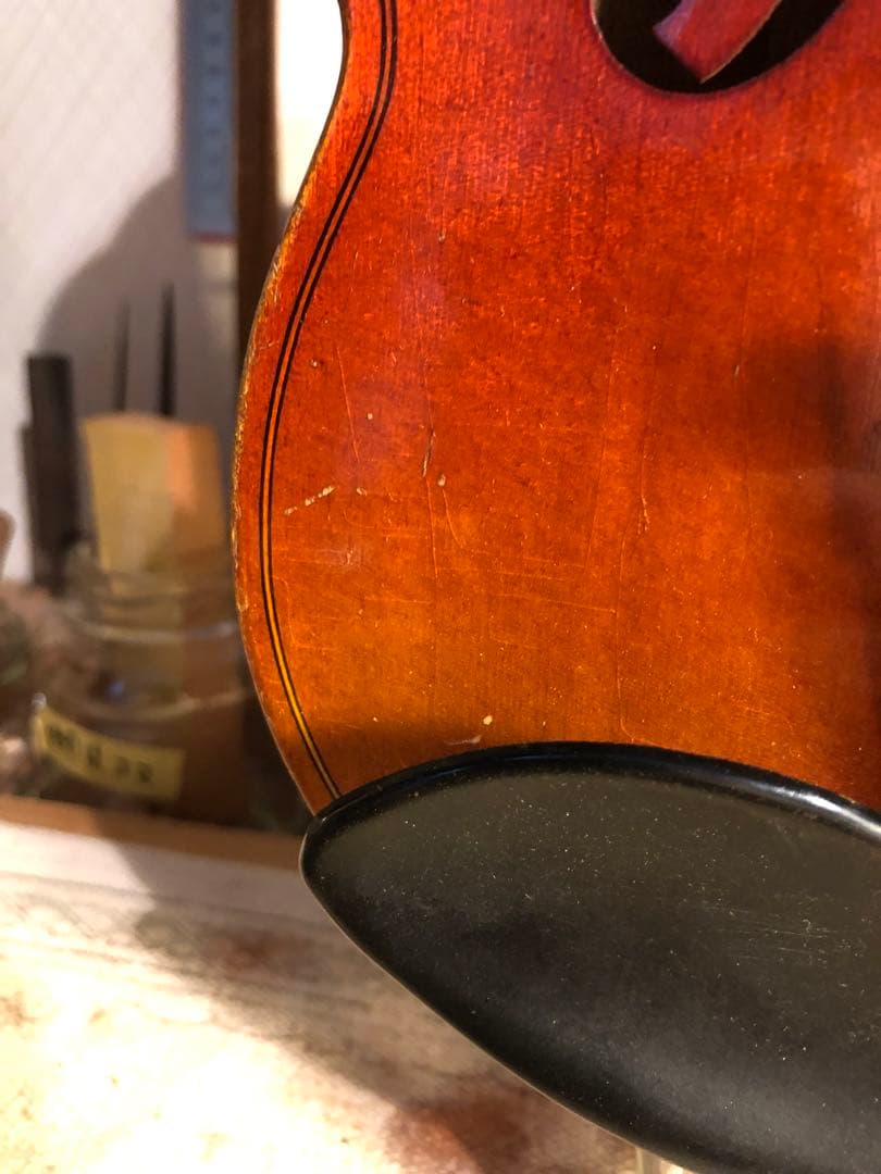 【駒&魂柱調整済】Suzuki分数バイオリンNo300 1/2 1987