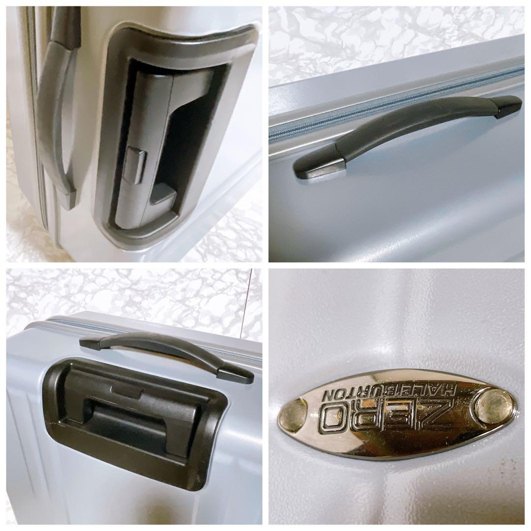 良品　大容量　ゼロハリバートン スーツケース 約73L ブルーグレー