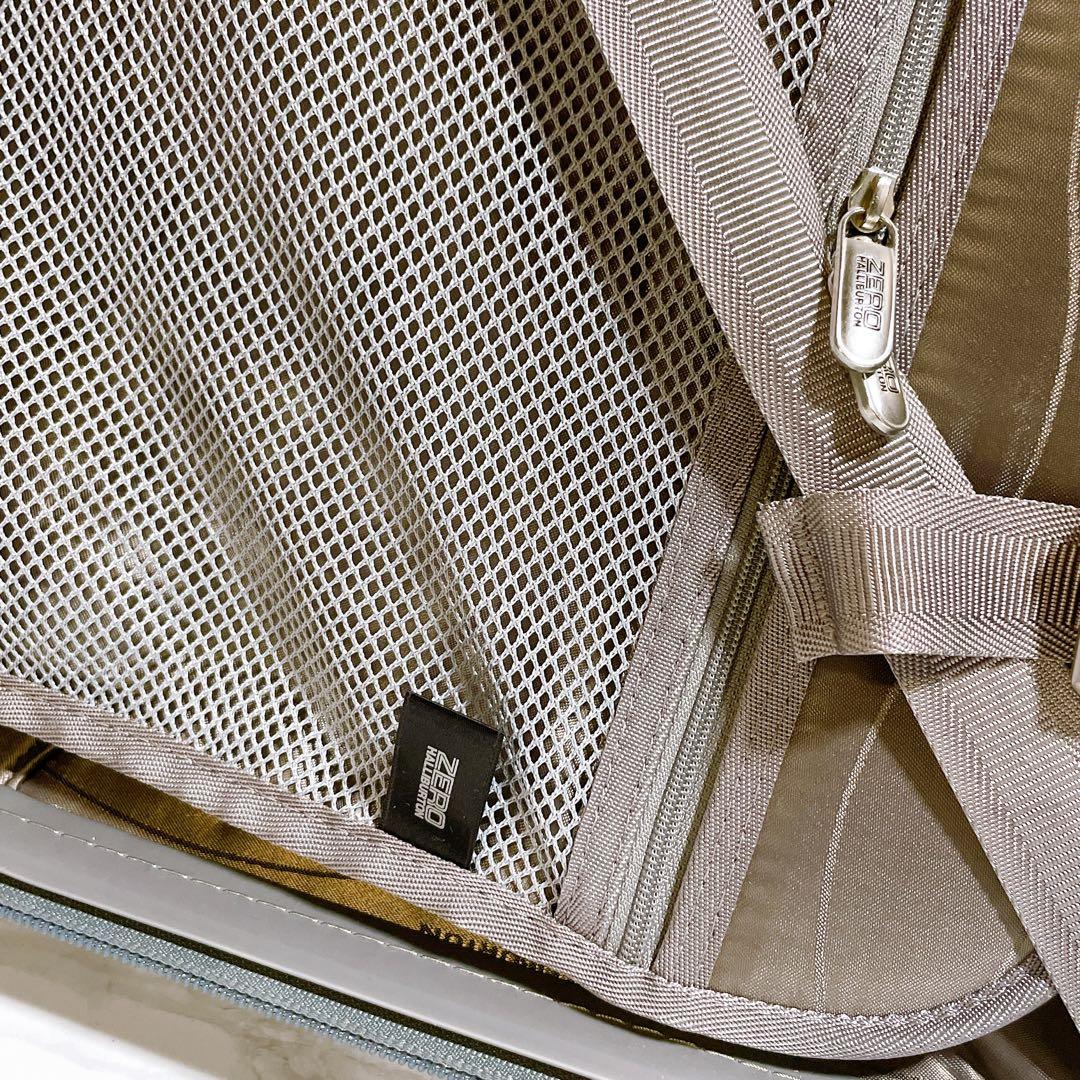 良品　大容量　ゼロハリバートン スーツケース 約73L ブルーグレー