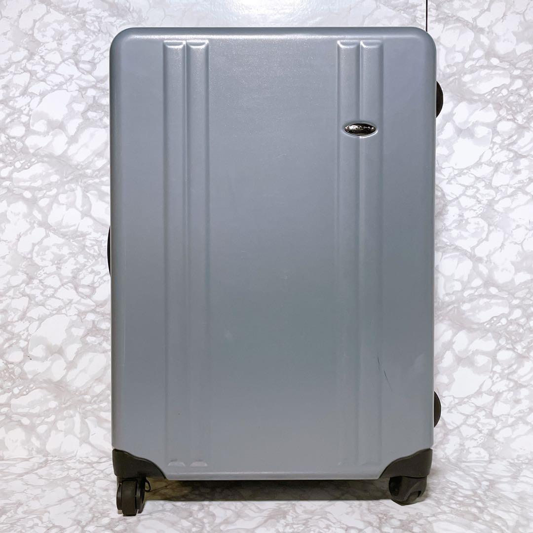 良品　大容量　ゼロハリバートン スーツケース 約73L ブルーグレー