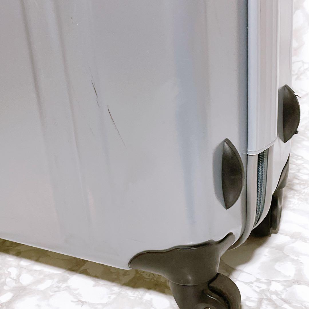 良品　大容量　ゼロハリバートン スーツケース 約73L ブルーグレー