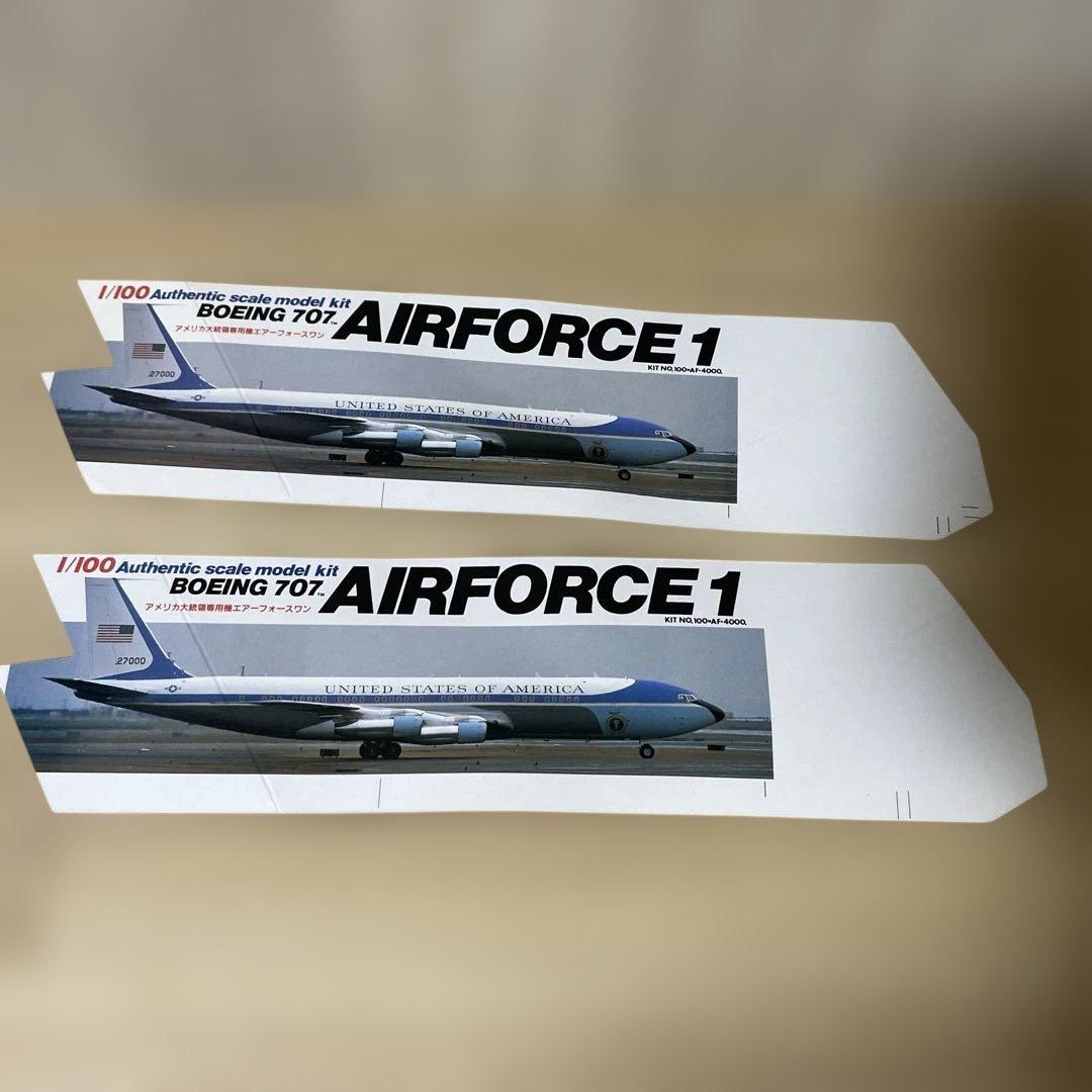 Boeing707 エアフォースワン1/100超大型大統領専用機絶版模型L382