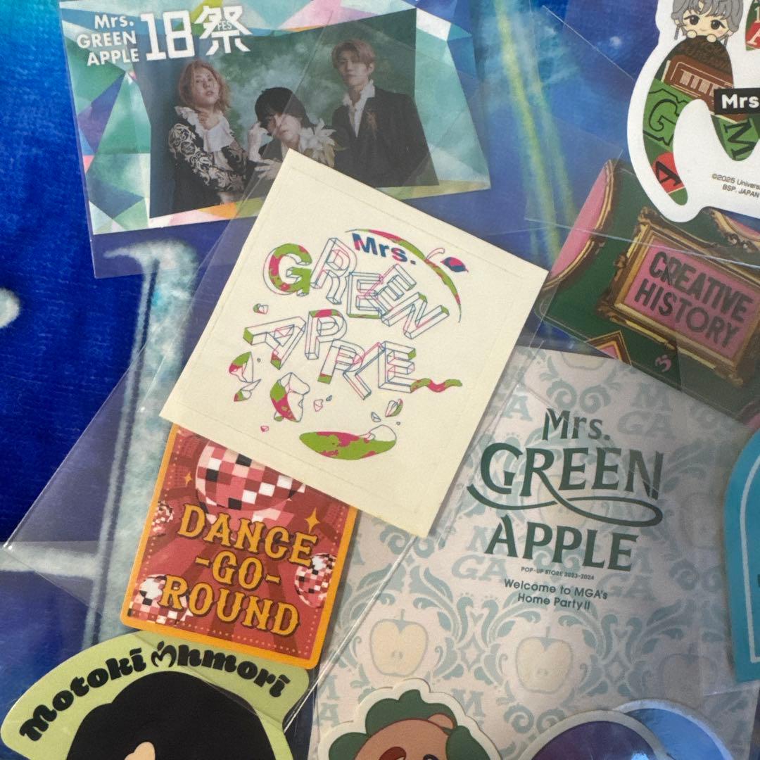 ミセスグリーンアップル　ステッカー　セット