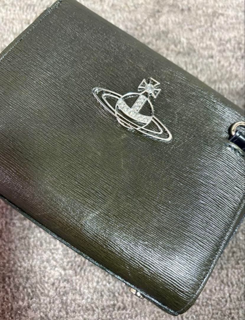 Vivienne Westwood ショルダーバッグ カーキー