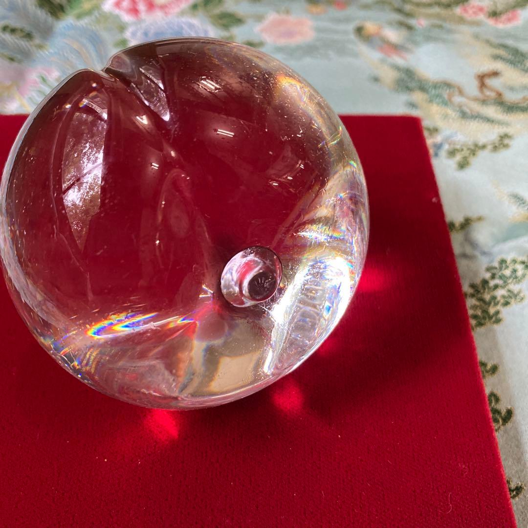 STEUABEN 桃　peach クリスタル　スチューベン　1990年代　希少