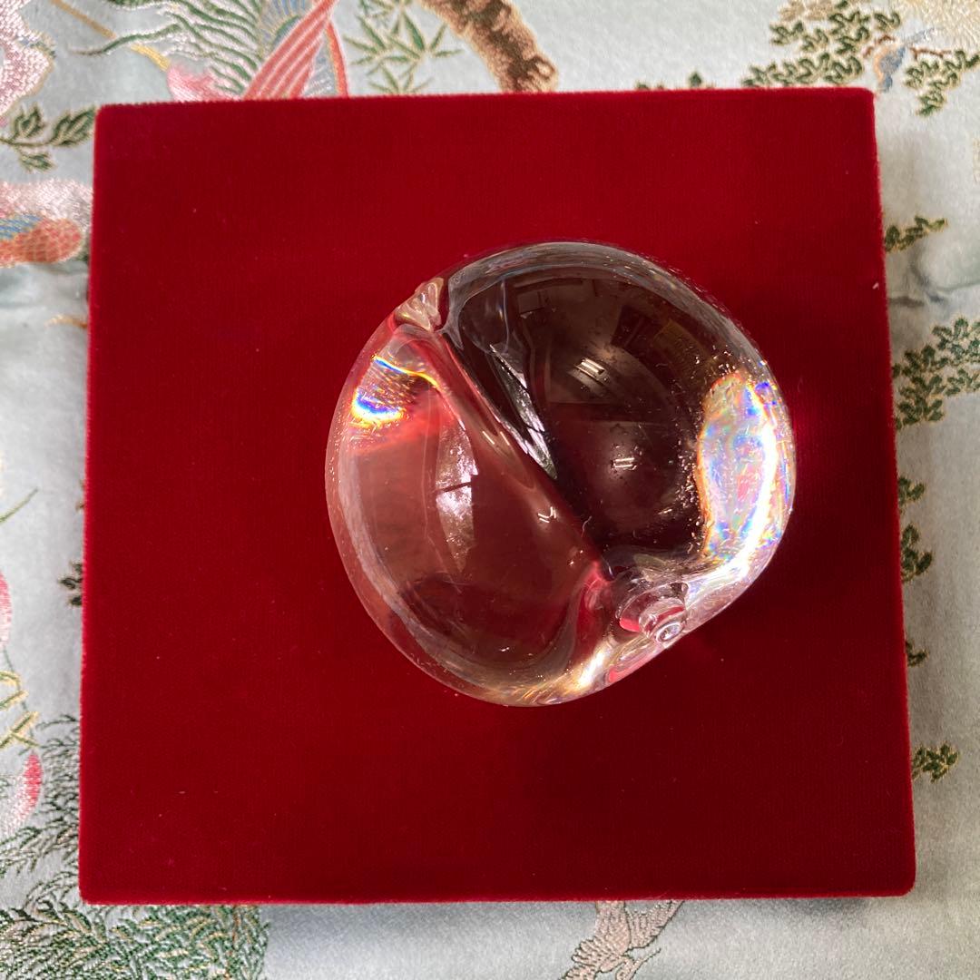 STEUABEN 桃　peach クリスタル　スチューベン　1990年代　希少