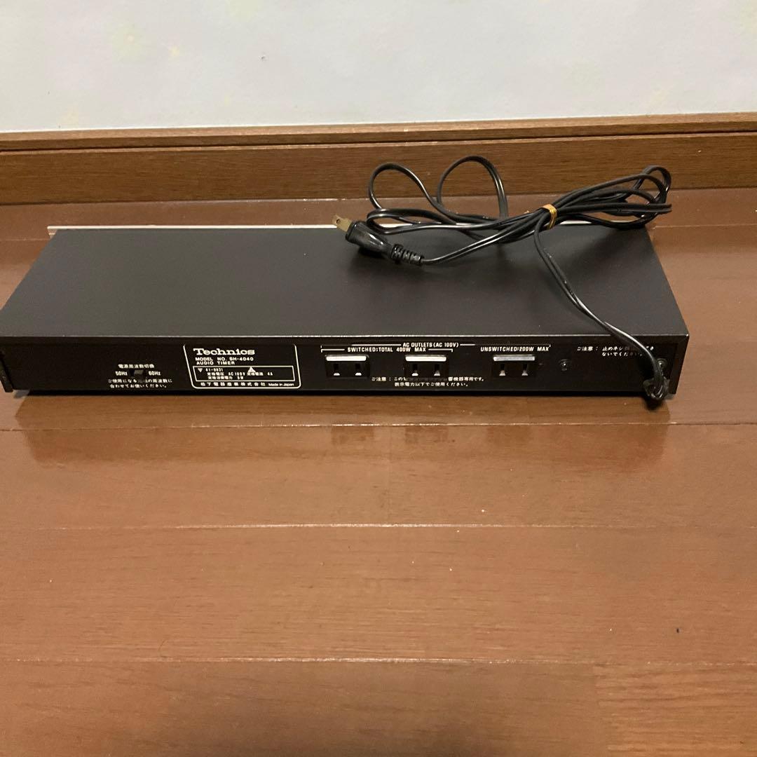 Technics　audio TIMER　オーディオタイマー　SH−4040