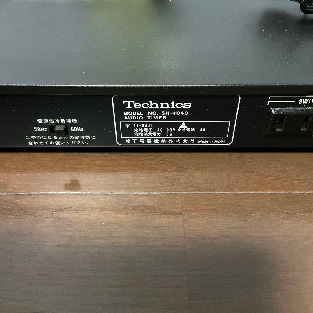 Technics　audio TIMER　オーディオタイマー　SH−4040