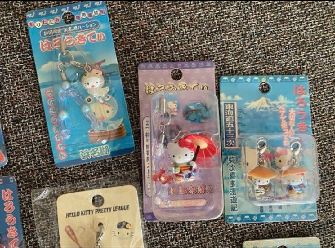 ハローキティ ストラップ ファスナーマスコット　20個　サンリオ　ご当地キティ