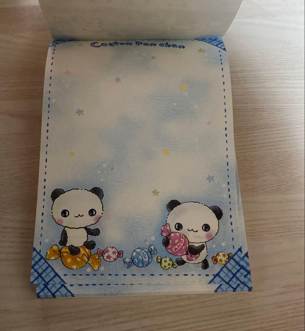 平成 レトロ Cotton Pan chan メモ帳