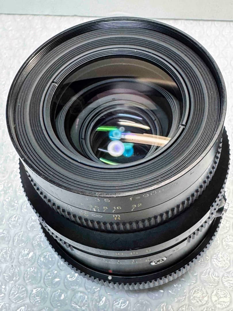 Mamiya K/L 90mm f3.5 内部小カビ？汚れ？あり