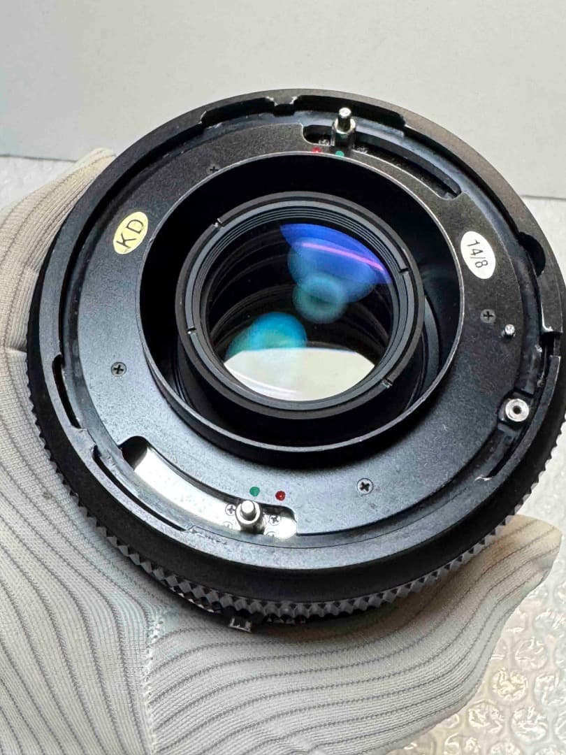 Mamiya K/L 90mm f3.5 内部小カビ？汚れ？あり