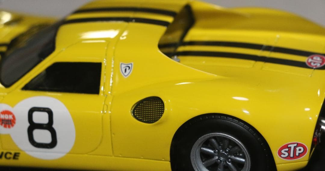 インターアライド製1/24プリンスＲ３８０黄１９６６日本ＧＰ生沢徹　 レジン製