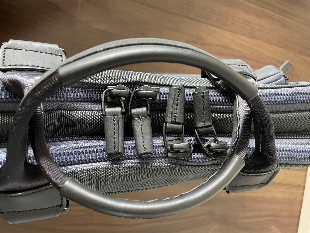 ゼロハリバートン　グレー ナイロン ビジネスバッグ