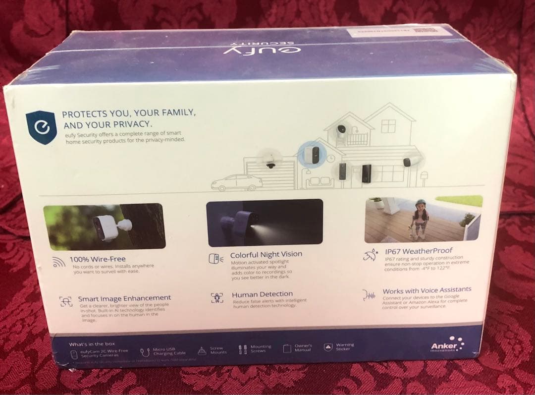 【新品未開封】eufy 1080P Security Camera 増設セット