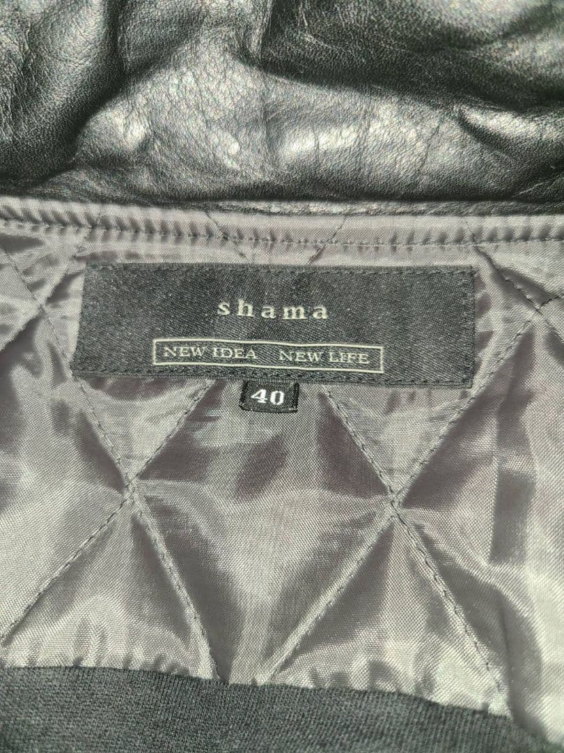 shama　nano・universeライダースジャケット