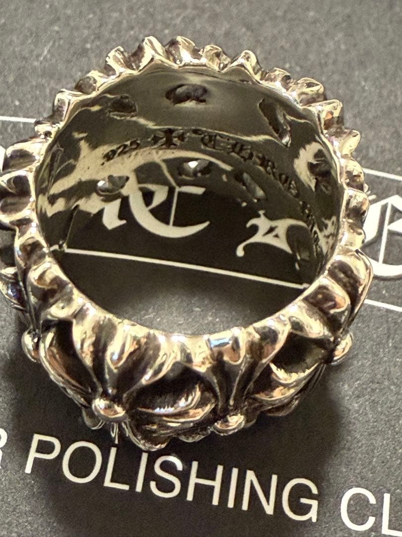 CHROME HEARTS クロムハーツ セメタリークロスリングUS 6