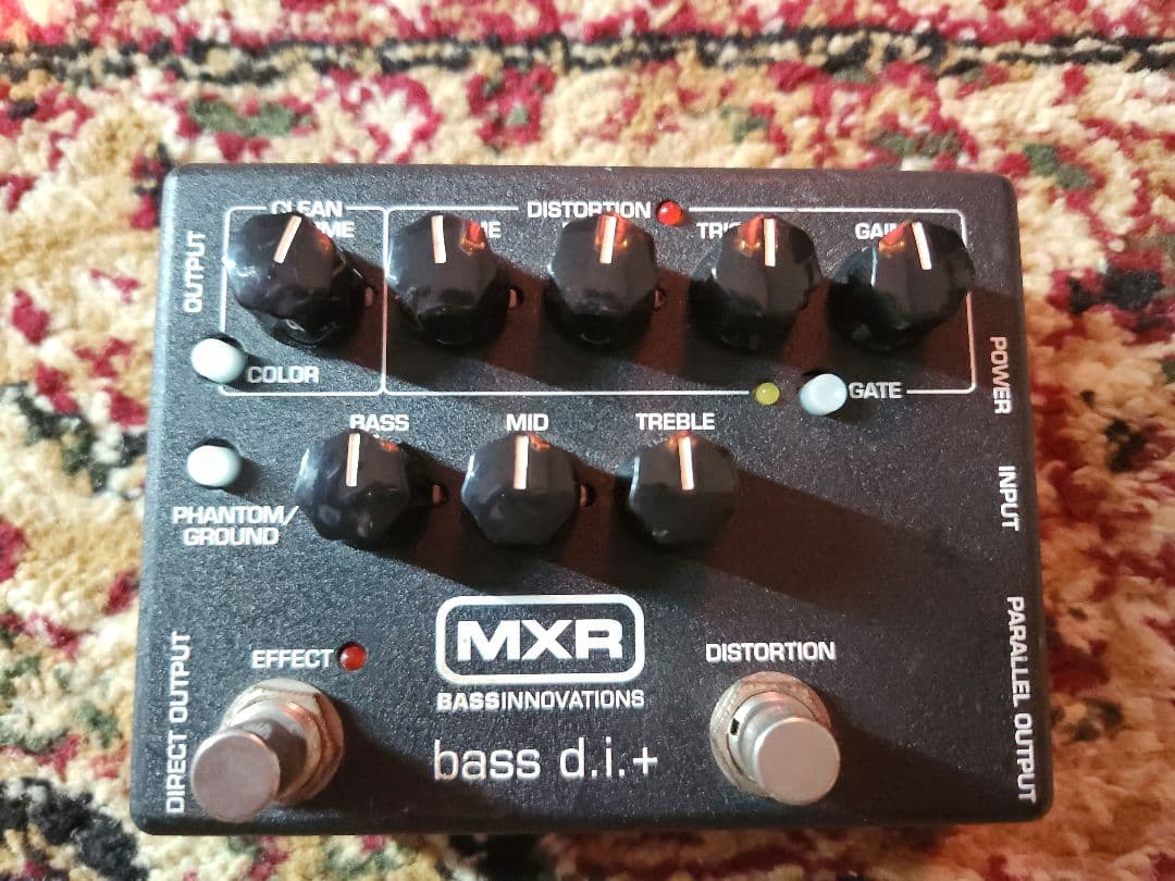 【中古】MXR bass d.i. + M80 プリアンプ