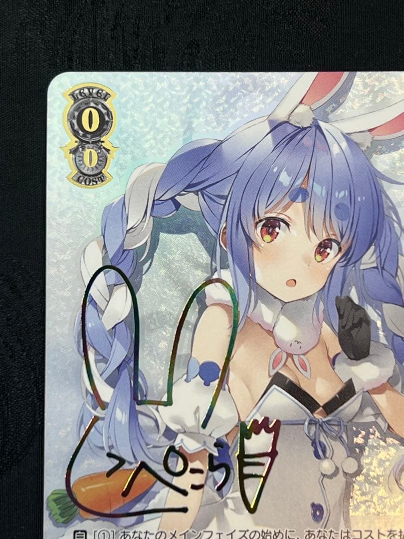 ＊極美品＊ 野うさぎの休日　兎田ぺこら　サイン入り