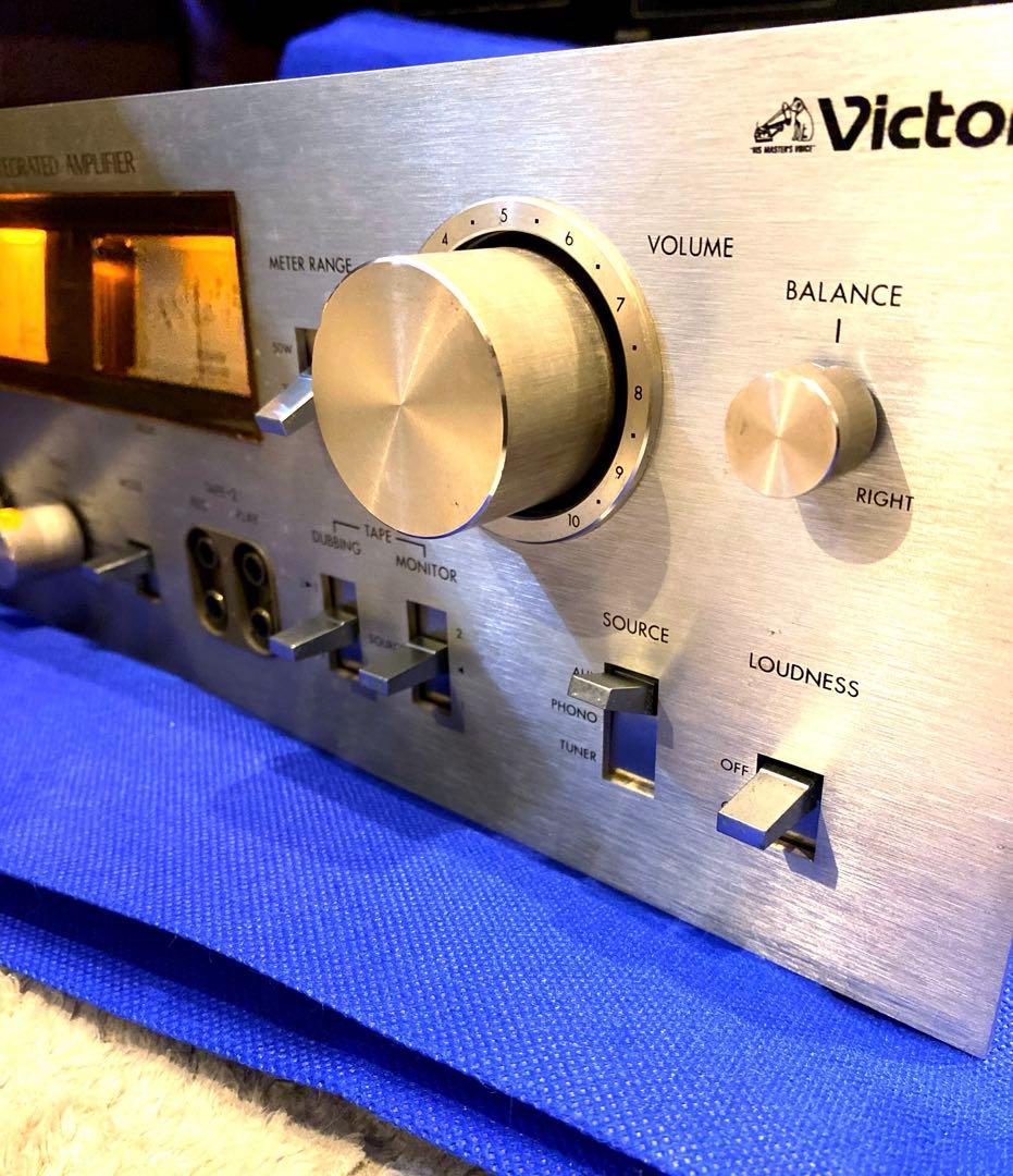 Victor プリメインアンプJA-S35 ビクター パワーメーターLED