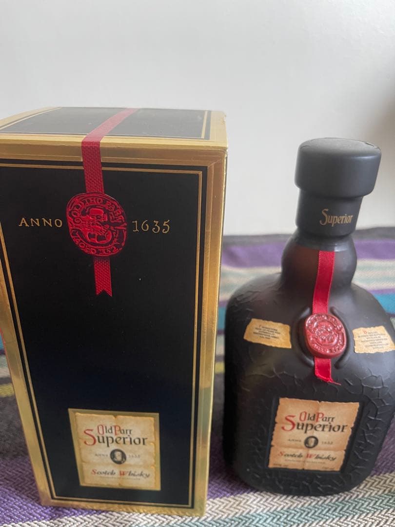 オールドパー パー スーペリ18年 オールドパー スーペリウイスキー ２本セット