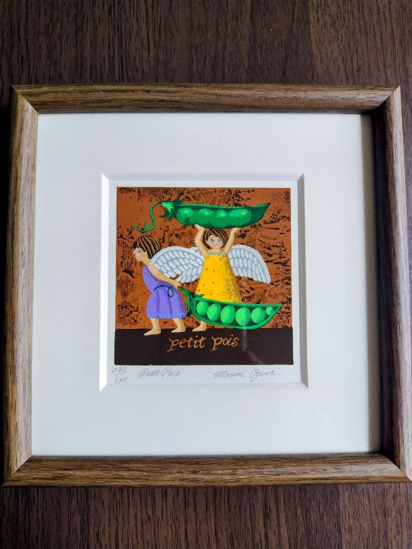 小澤摩純　PETIT POIS　版画