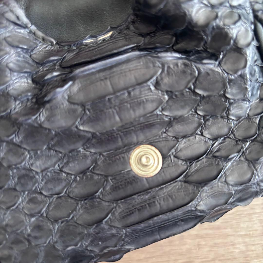 バッグ Chloe Silverado Leather Handbag Python