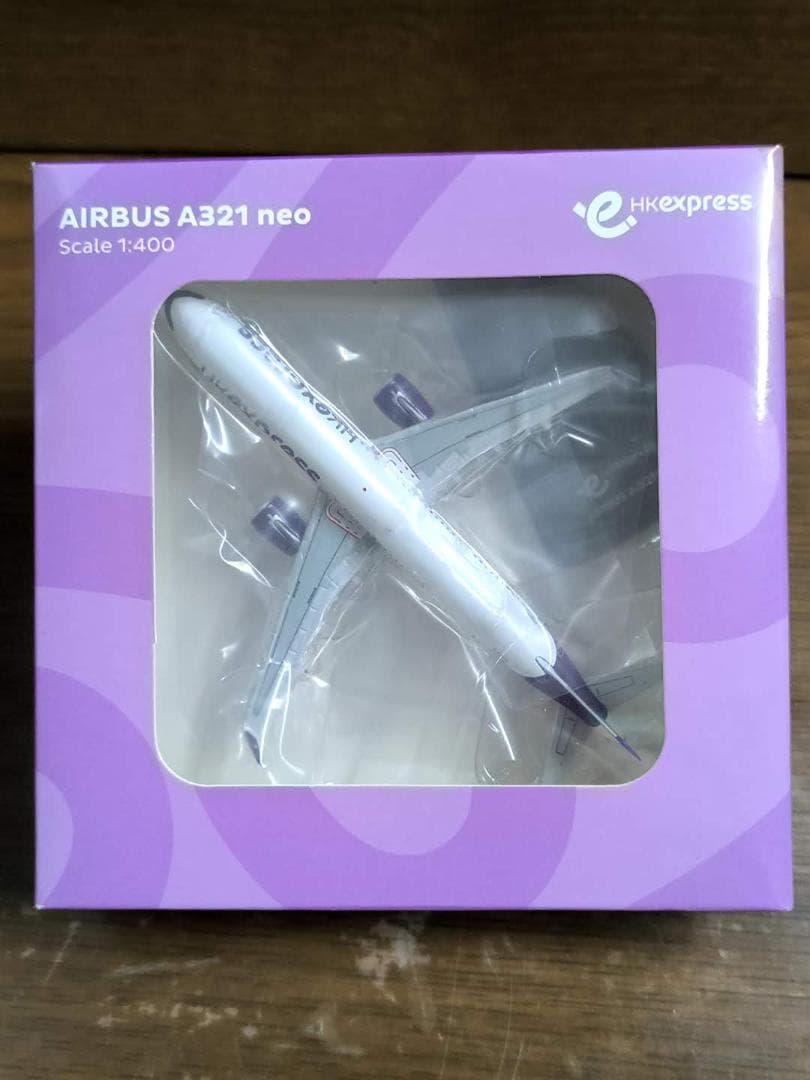 レア 香港エクスプレス AIRBUS A321 neo 1:400スケールモデル
