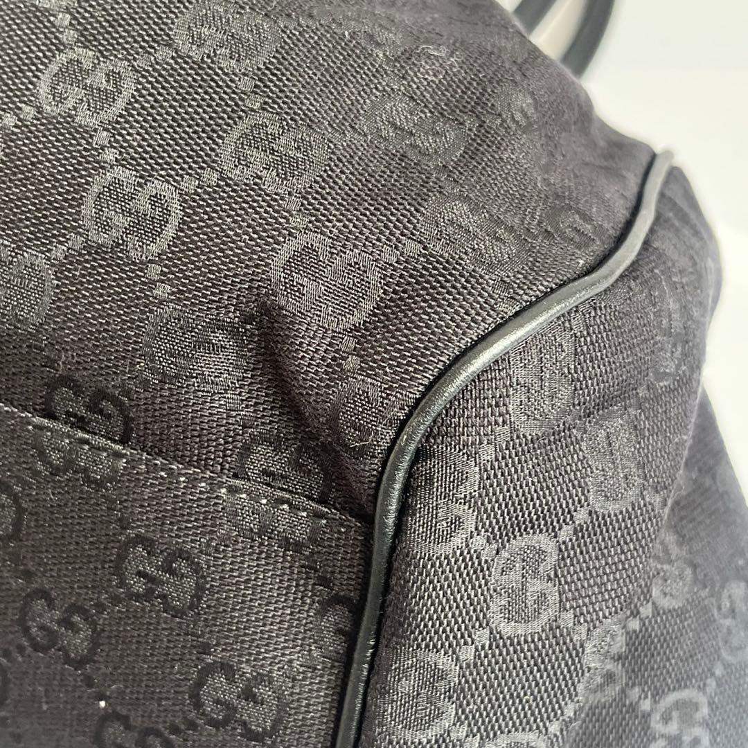 未使用保管品✨　GUCCI スーキー　ショルダーバッグ　GGキャンバス　黒