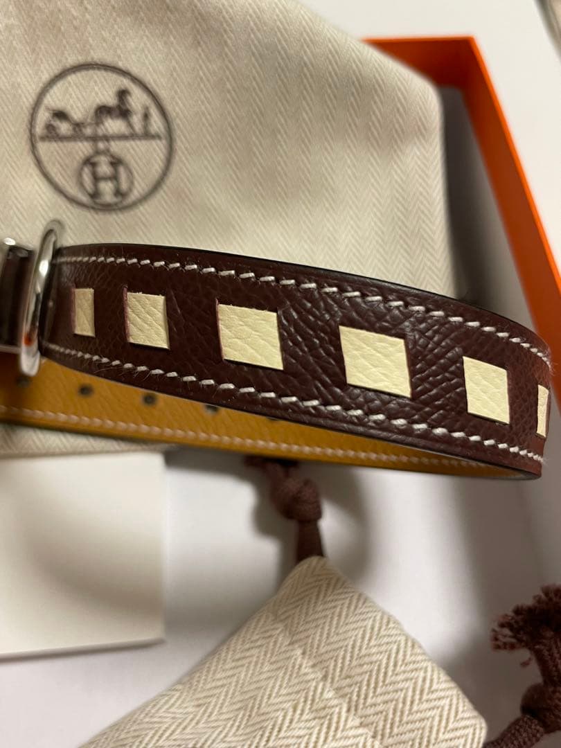 HERMES 犬用首輪 S トレス エルメス 未使用