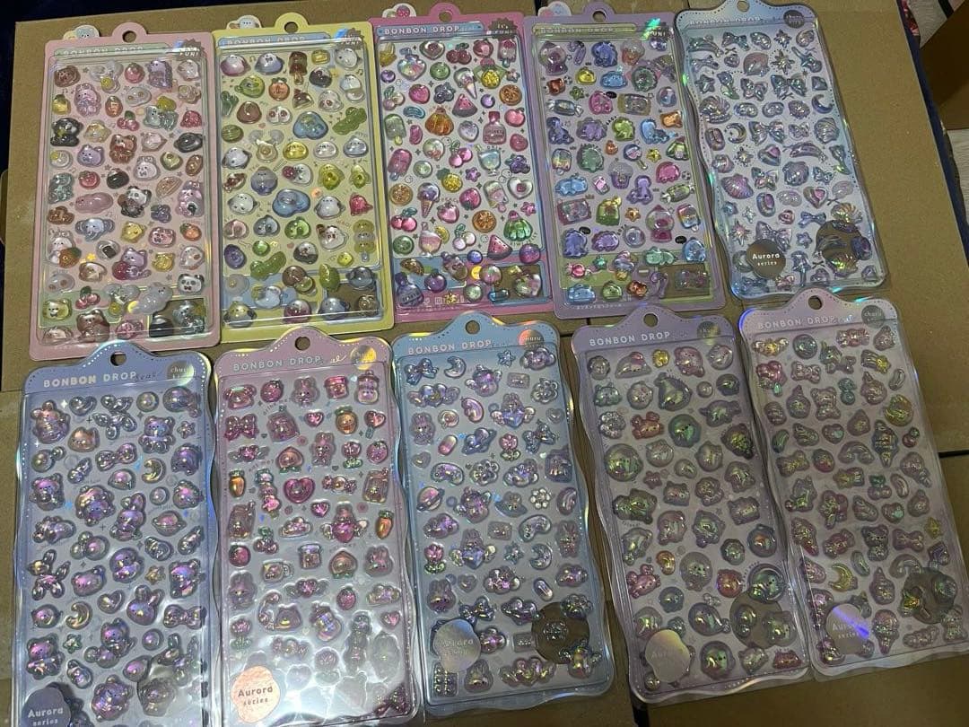 ラスト1セット　ボンボンドロップシール　廃盤10種セット