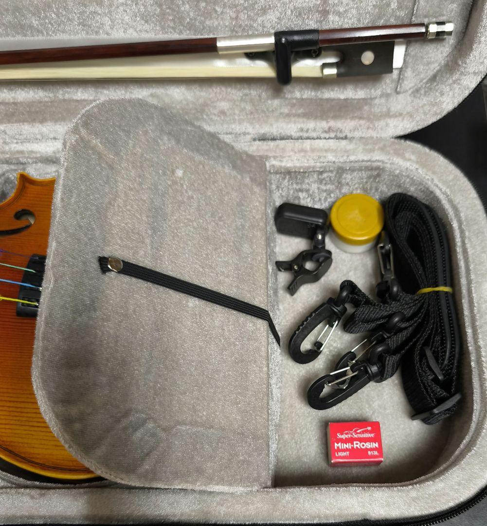 PVN544 アウトフィットバイオリンセット 4/4 ファインチューンペグ