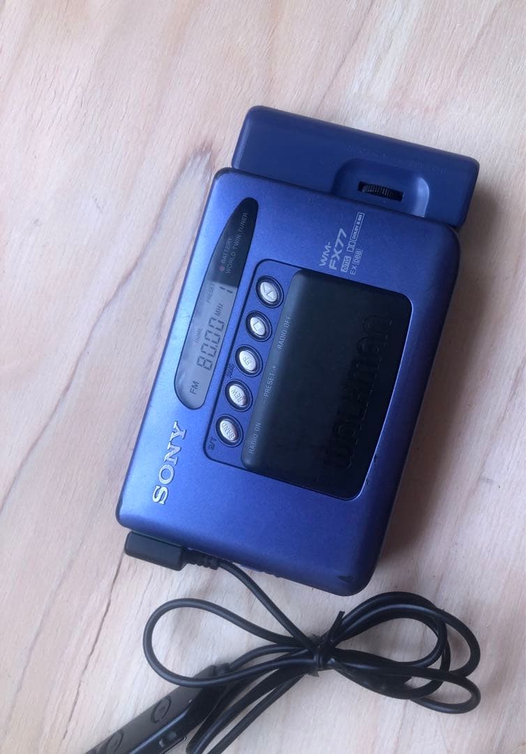 SONY ウォークマン WM-FX77 動作品