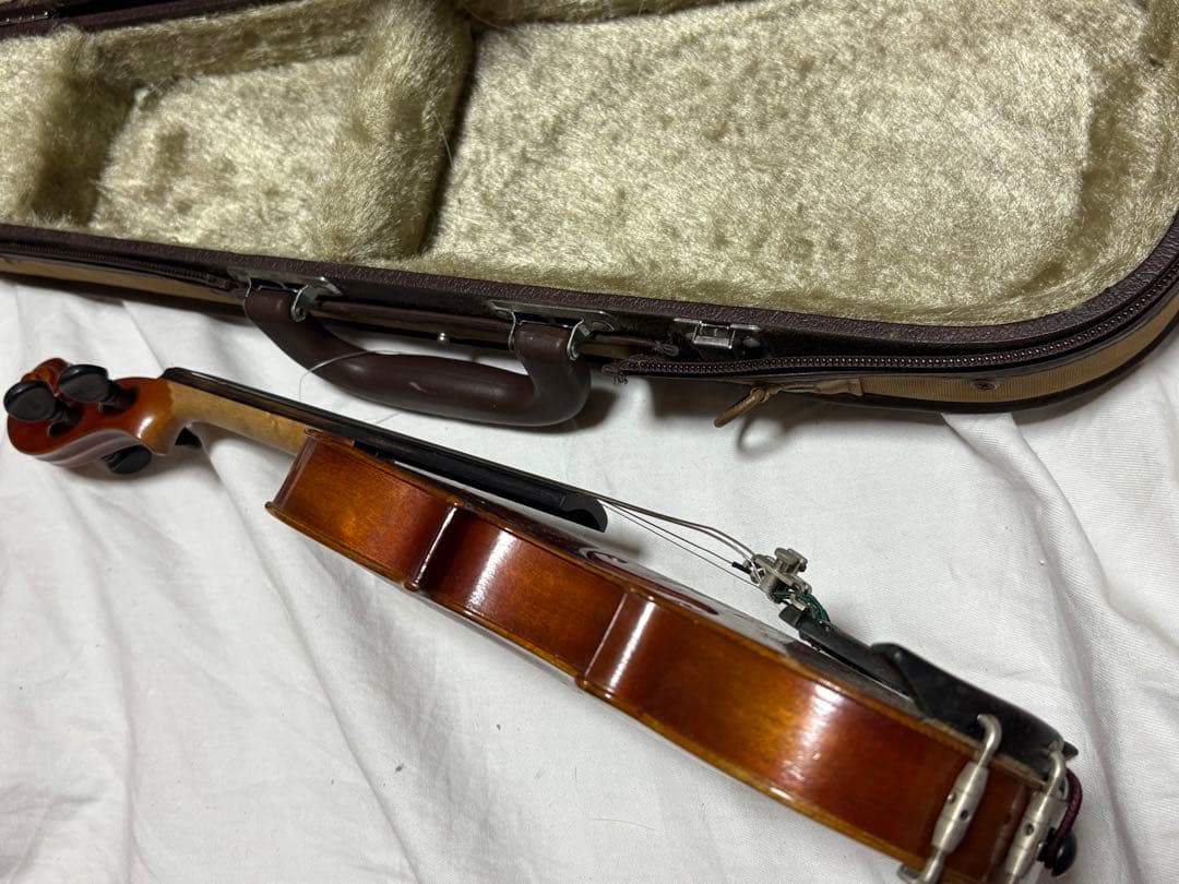 スズキ　バイオリン　No.200 1/10サイズ　ケース付良品1922-04-1