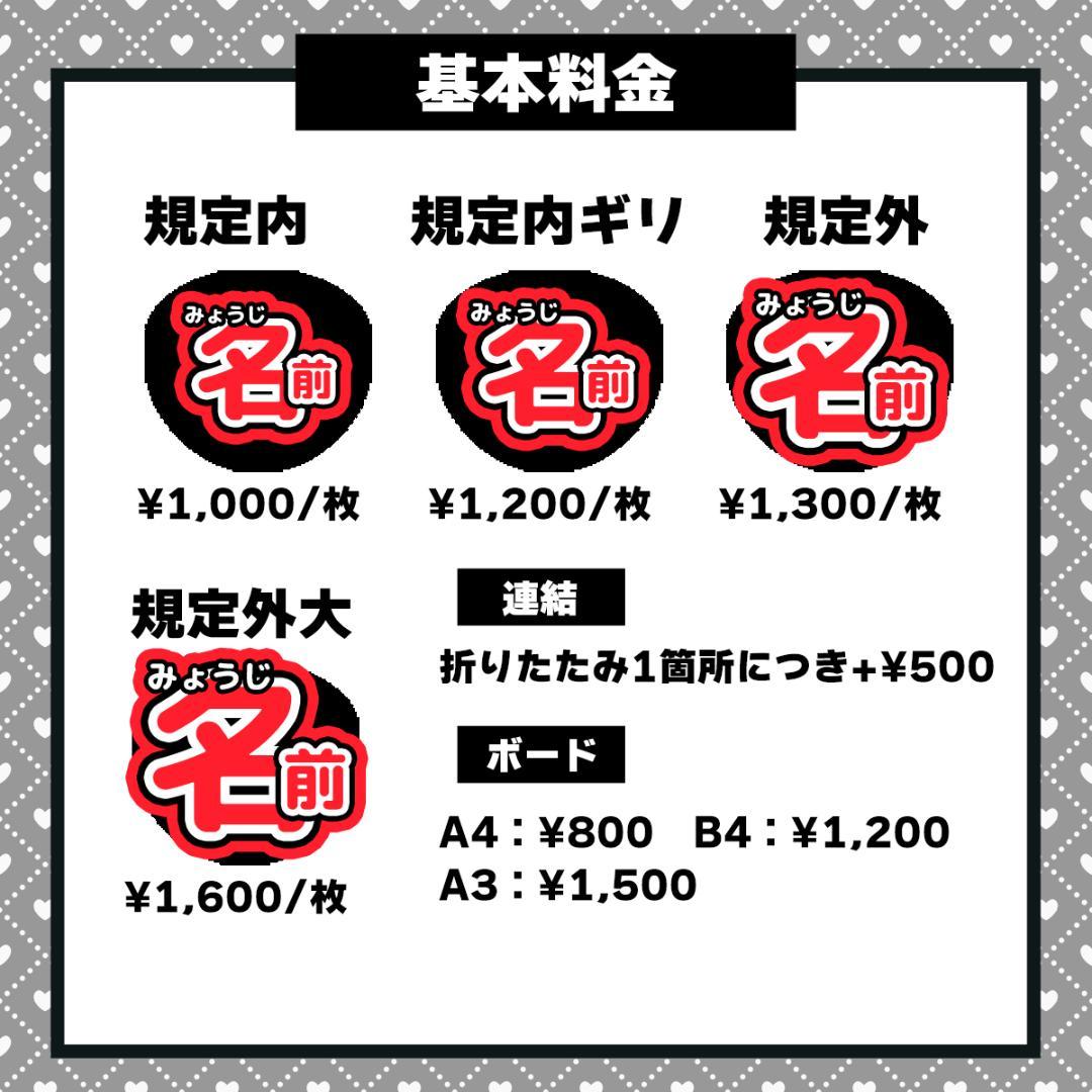 【お急ぎ代無料】【001】お名前うちわ文字 ネームボード オーダー受付中②