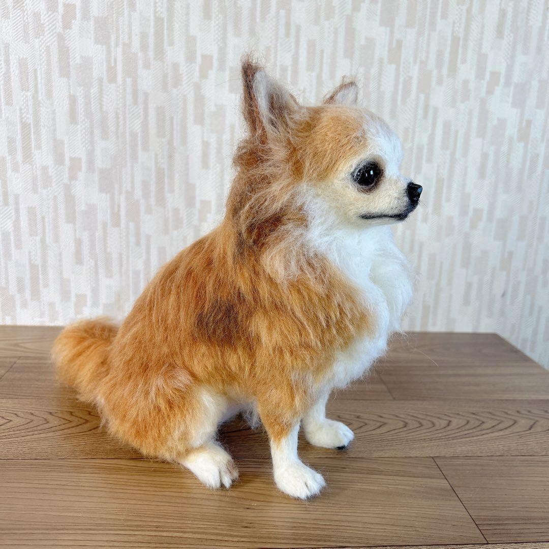 桜もち様　オーダー専用　羊毛フェルト　犬　チワワ