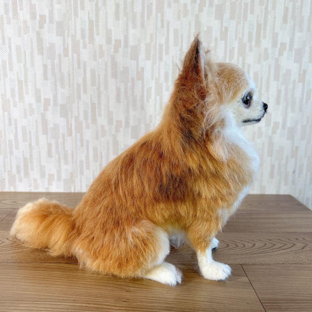 桜もち様　オーダー専用　羊毛フェルト　犬　チワワ