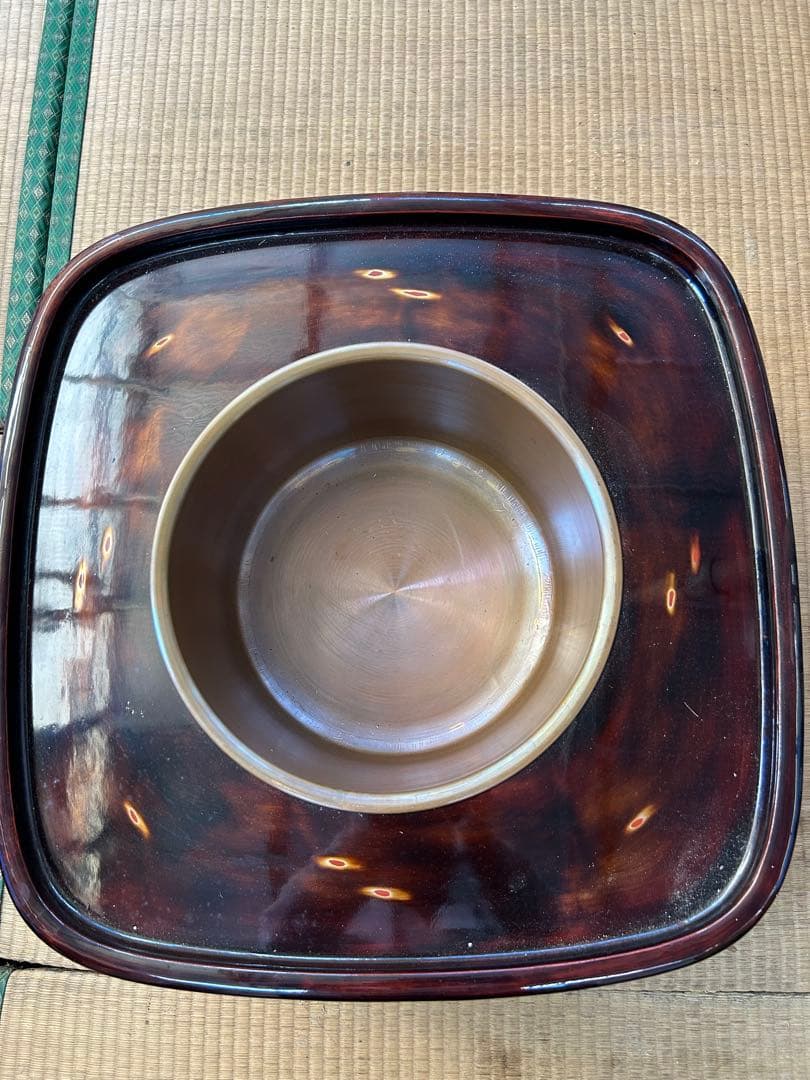 漆器 四角形 印籠 約30cm