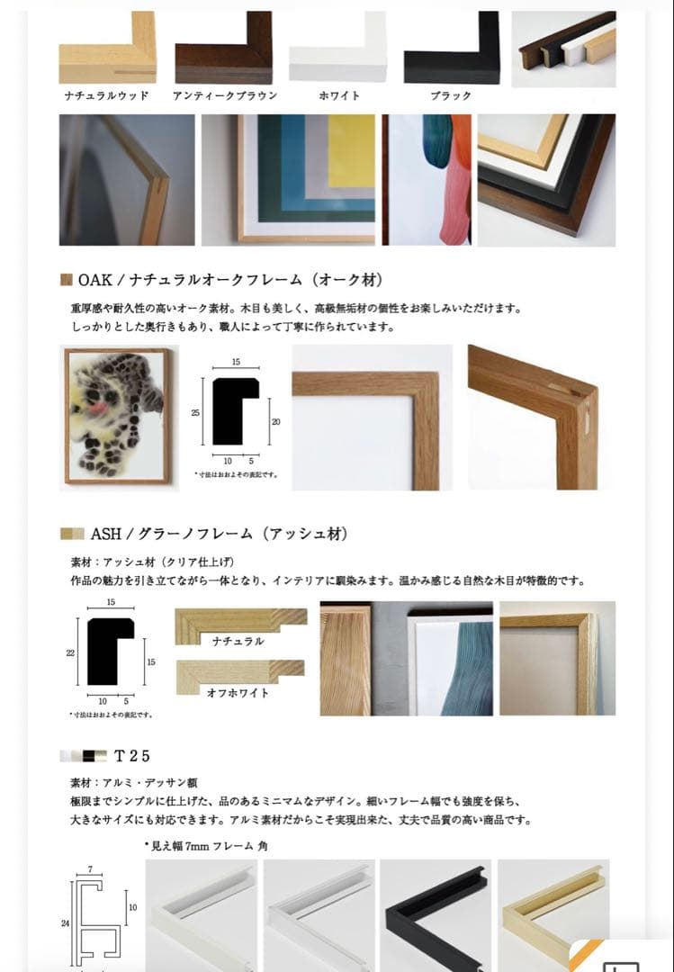 WRONGSHOP ロナンブルレック Drawing5 ポスターフレーム 額装