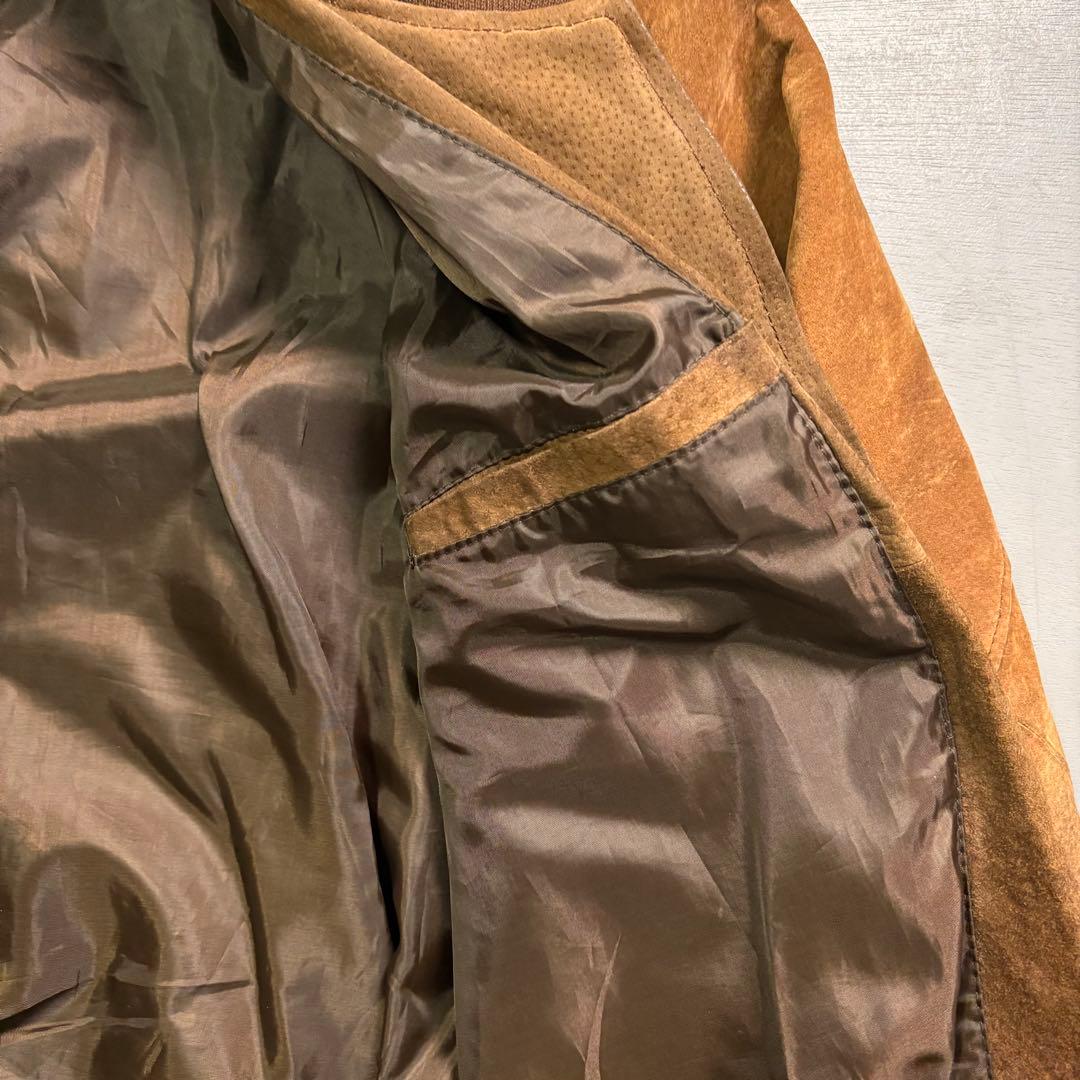 ELVIS PRESLEY レザースタジャン　ブルゾン　豚革　短丈　XL