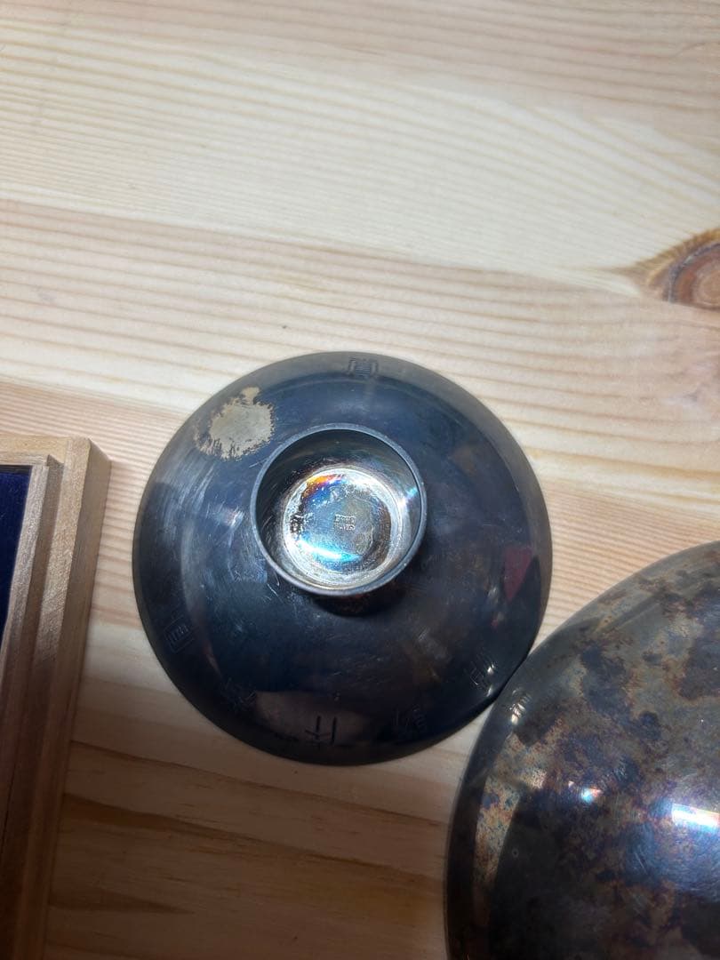 くろ‼️ 純銀杯　純銀メダル