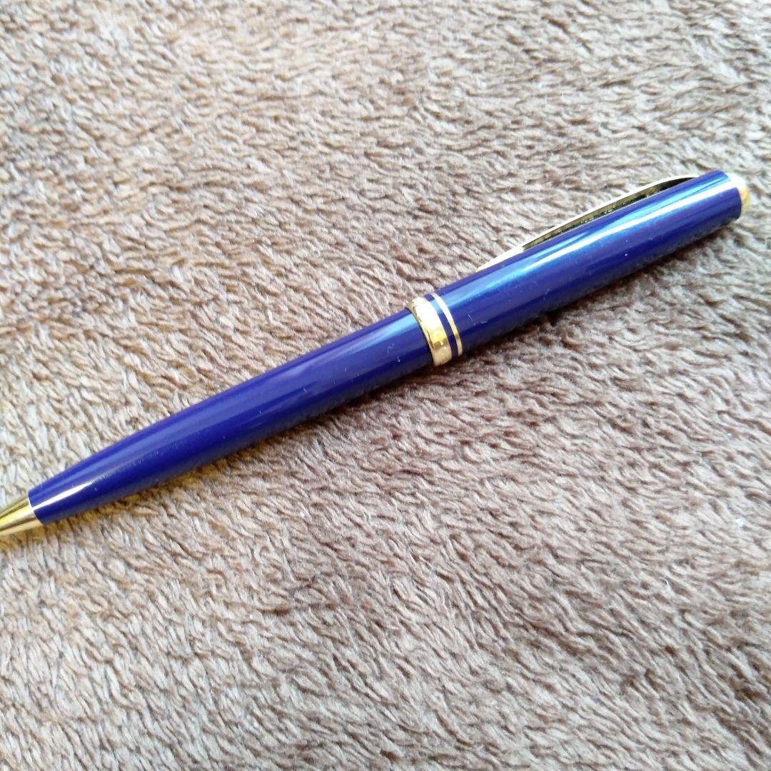 Montblanc 万年筆・青いボールペン セット